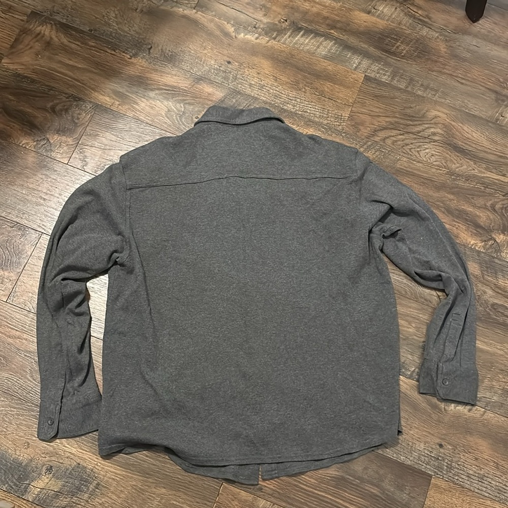 GAP Gray Casual Button Down Shirt XXL - Picture 4 of 4